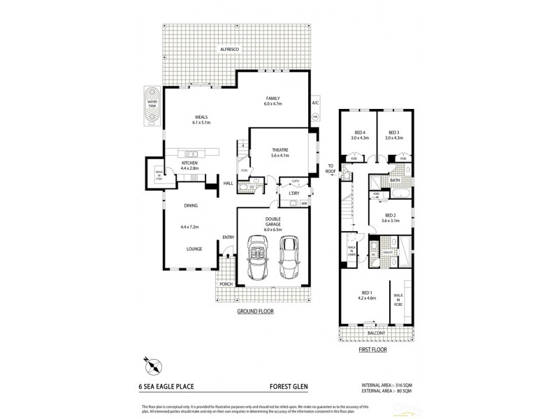 6 Sea Eagle Place, Forest Glen QLD 4556 Floorplan