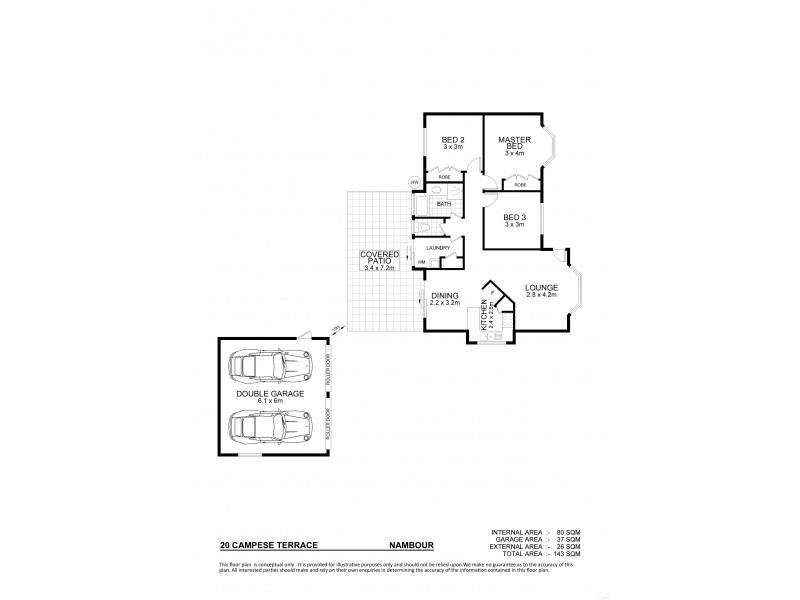 20 Campese Terrace, Nambour QLD 4560 Floorplan