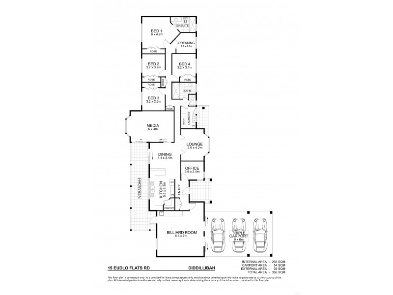 15 Eudlo Flats Road, Diddillibah QLD 4559 Floorplan