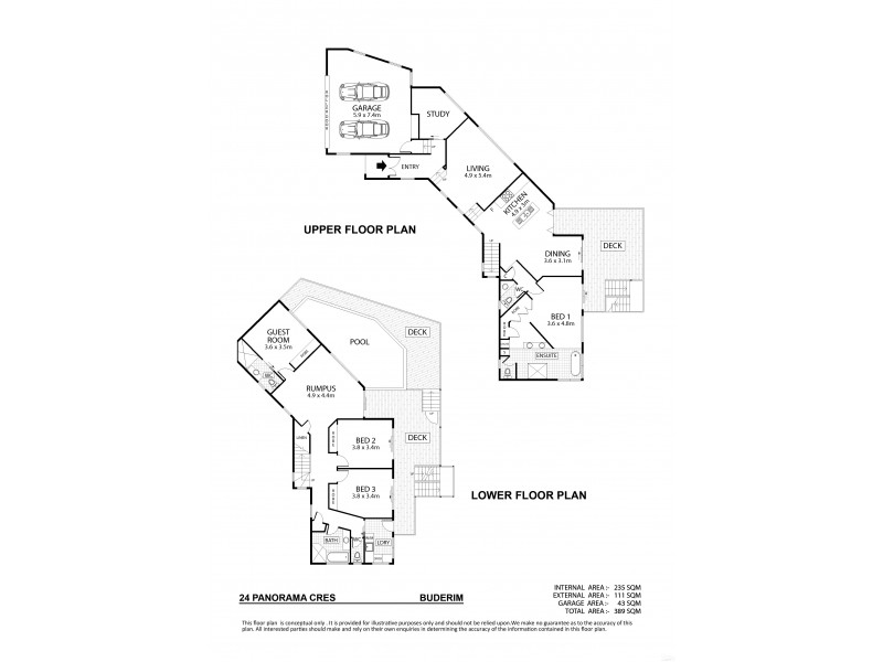 24 Panorama Crescent, Buderim QLD 4556 Floorplan