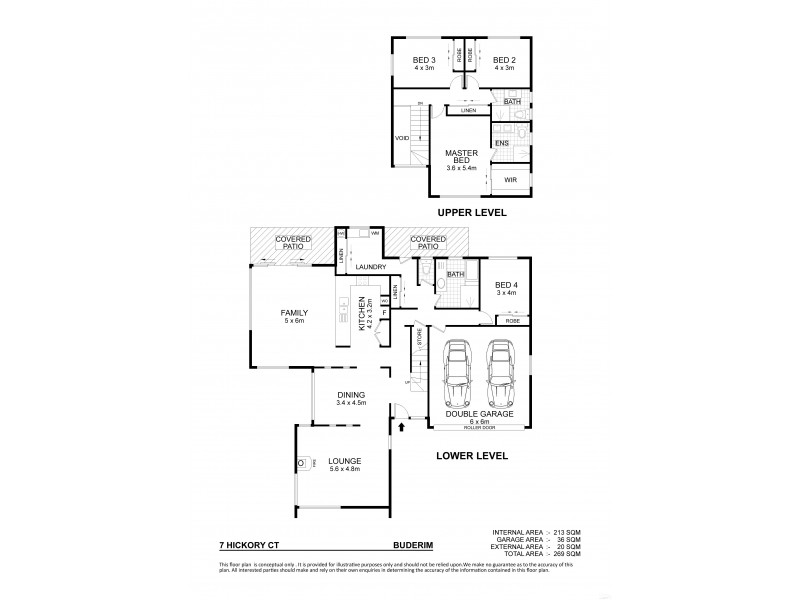 7 Hickory Court, Buderim QLD 4556 Floorplan