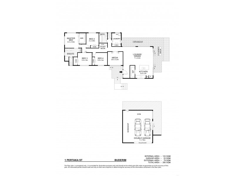 1 Pertaka Street, Buderim QLD 4556 Floorplan