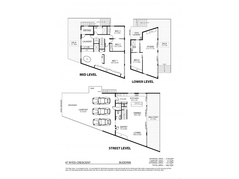 47 Nyes Crescent, Buderim QLD 4556 Floorplan