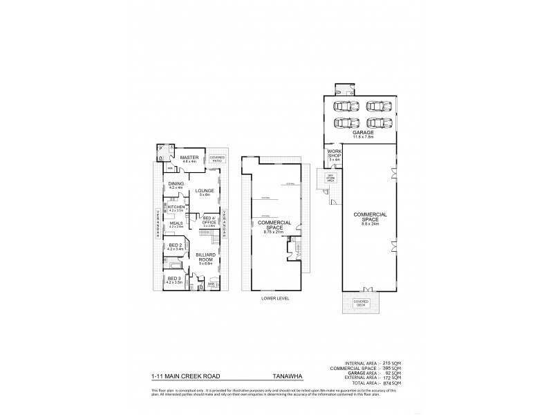 1-11 Main Creek Road, Tanawha QLD 4556 Floorplan