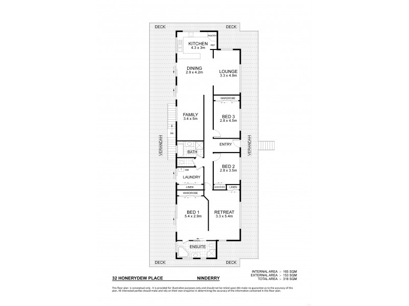 32 Honeydew Place, Ninderry QLD 4561 Floorplan