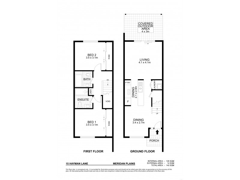 15 Hayman Lane, Meridan Plains QLD 4551 Floorplan