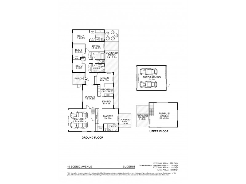 10 Scenic Avenue, Buderim QLD 4556 Floorplan