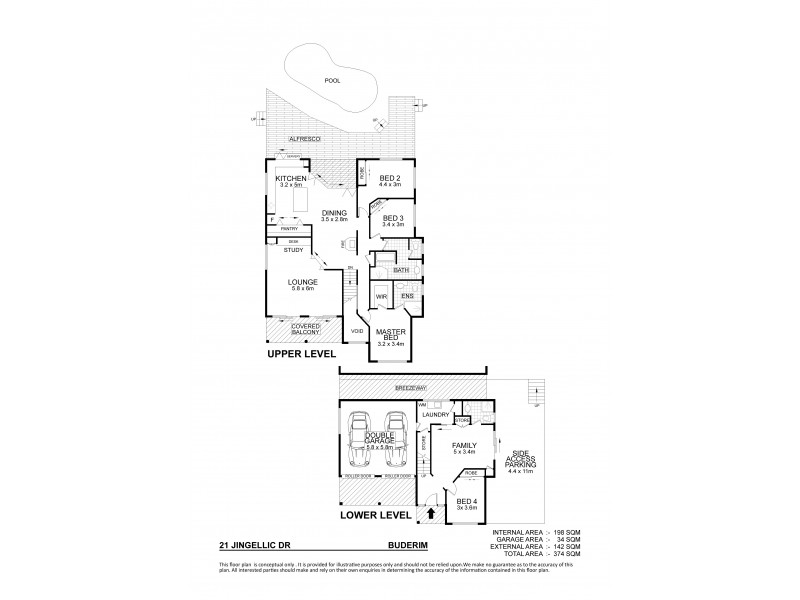 21 Jingellic Drive, Buderim QLD 4556 Floorplan
