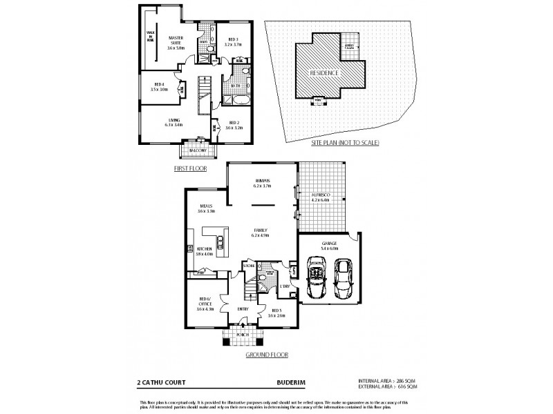 2 Cathu Court, Buderim QLD 4556 Floorplan
