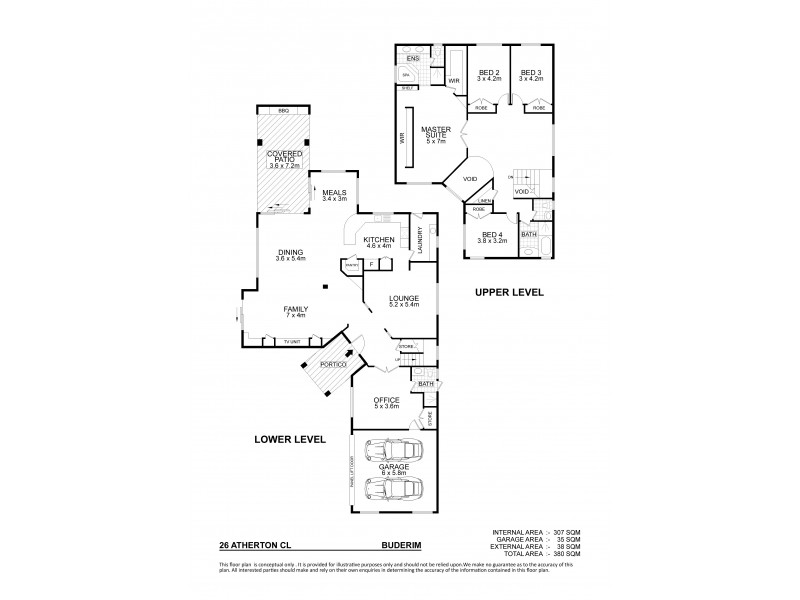 26 Atherton Close, Buderim QLD 4556 Floorplan