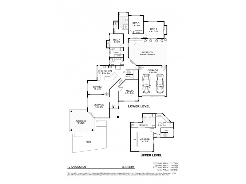 12 Kakadu Lane, Buderim QLD 4556 Floorplan