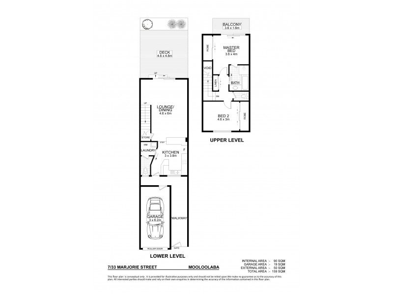 7/33-35  Marjorie Street, Mooloolaba QLD 4557 Floorplan