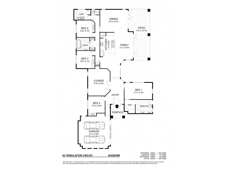 49 Tribulation Circuit, Buderim QLD 4556 Floorplan