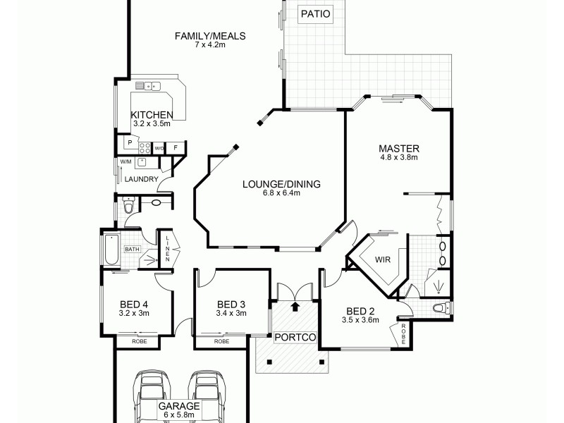 11 Brianna Close, Buderim QLD 4556 Floorplan