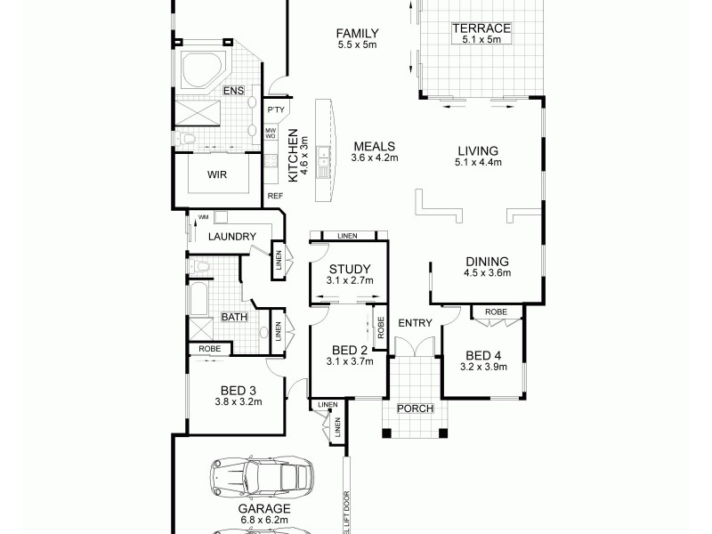 8 Rainforest Sanctuary Drive, Buderim QLD 4556 Floorplan