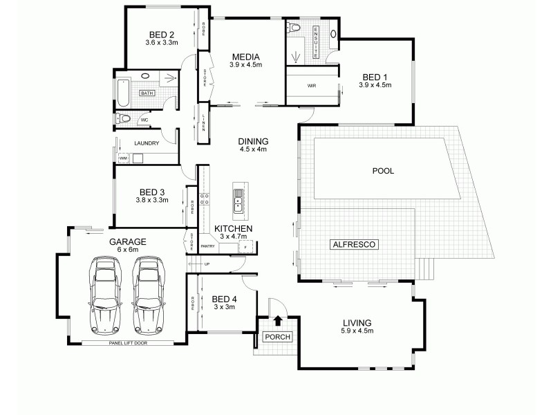 1 Strezlecki Close, Buderim QLD 4556 Floorplan
