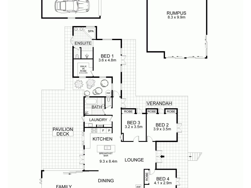 3 Waterloo Court, Tanawha QLD 4556 Floorplan