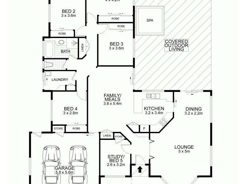 94 Karawatha Street, Buderim QLD 4556 Floorplan