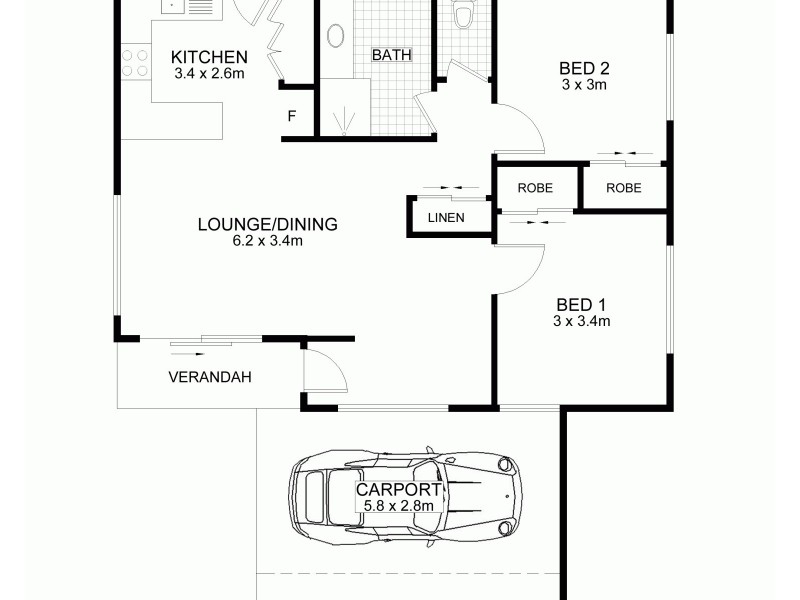 4/82-84  King Street, Buderim QLD 4556 Floorplan