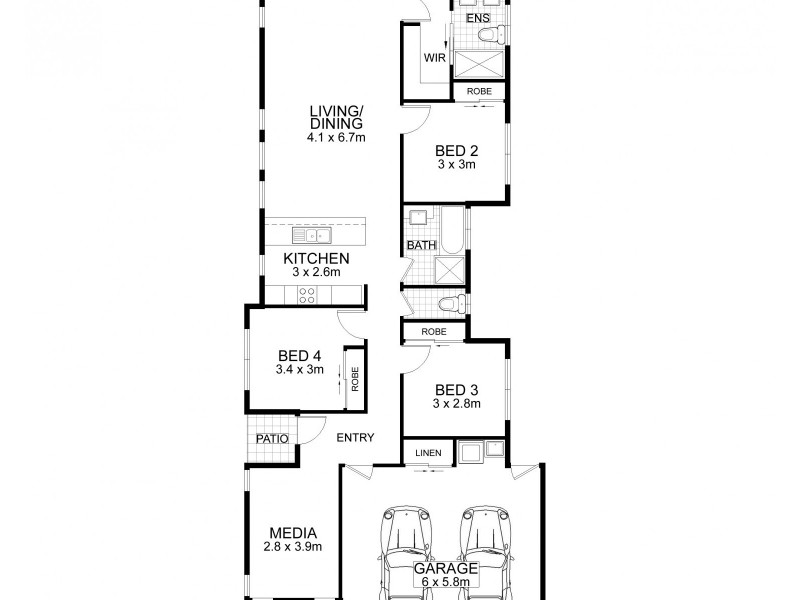 48 Cavalry Way, Sippy Downs QLD 4556 Floorplan