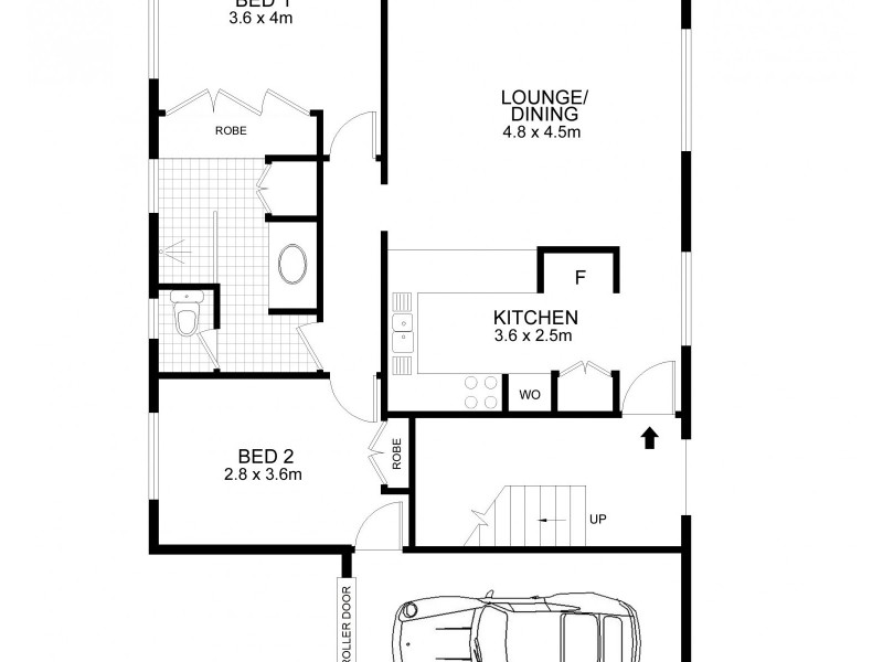 1/3  Quondong Street, Mooloolaba QLD 4557 Floorplan