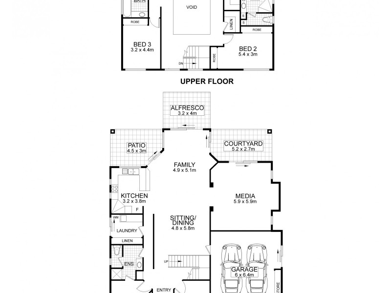 1 Freycinet Row, Buderim QLD 4556 Floorplan