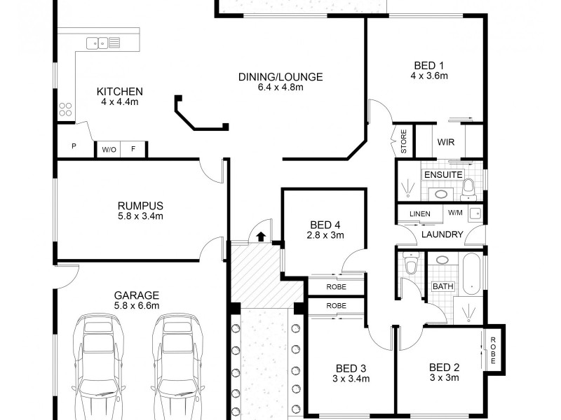 177  University Way, Sippy Downs QLD 4556 Floorplan