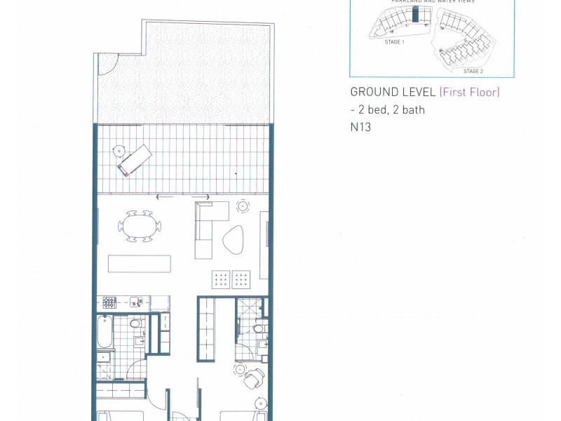 1/42  Pelican Waters Boulevard, Pelican Waters QLD 4551 Floorplan