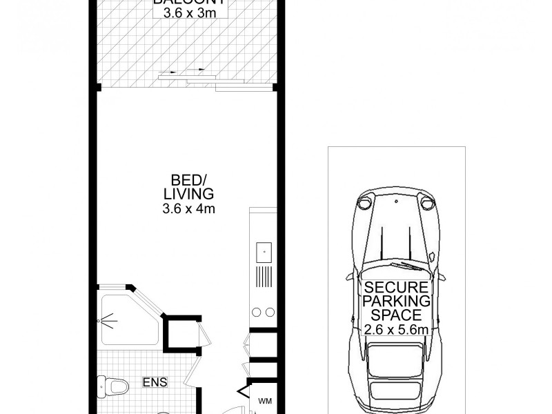 227/180 Alexandra Parade, Alexandra Headland QLD 4572 Floorplan