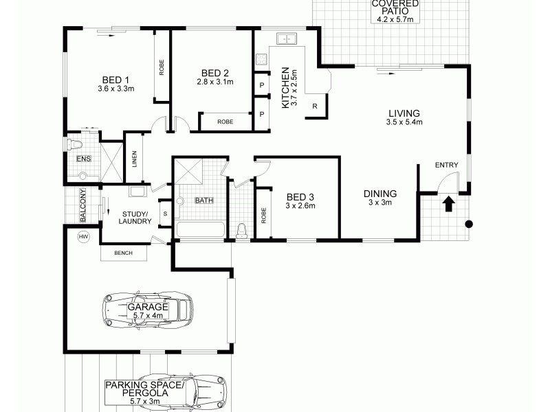 2/23 Clithero Avenue, Buderim QLD 4556 Floorplan