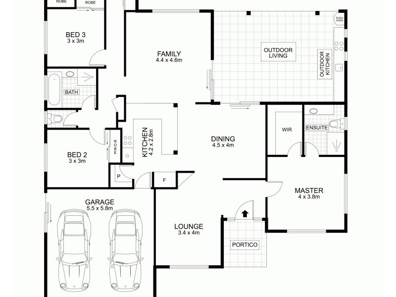 8 Greenway Place, Mountain Creek QLD 4557 Floorplan
