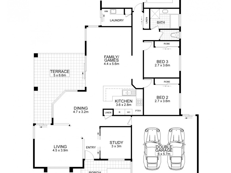 32 Glenfields Boulevard, Mountain Creek QLD 4557 Floorplan
