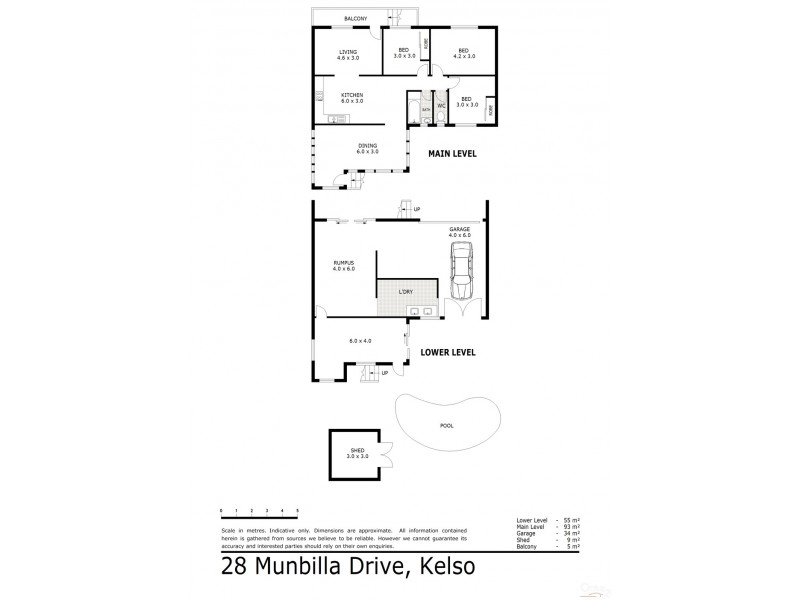 28 MUNBILLA DRIVE, Kelso QLD 4815 Floorplan