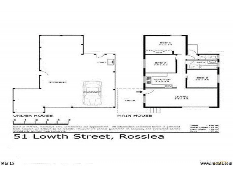 51 LOWTH STREET, Rosslea QLD 4812 Floorplan