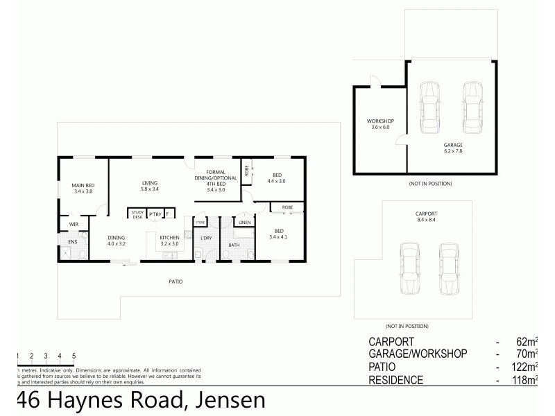 146 HAYNES ROAD, Jensen QLD 4818 Floorplan