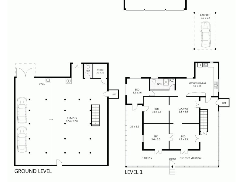 19 TENTH AVENUE, Railway Estate QLD 4810 Floorplan