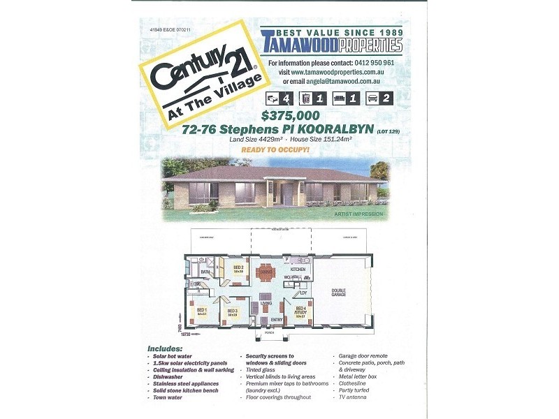 72-76 Stephens Place, Kooralbyn QLD 4285