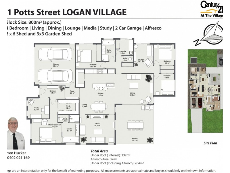 11  Potts Street, Logan Village QLD 4207 Floorplan
