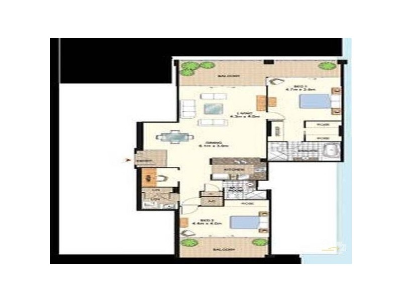 2101/1 Como Cresent, Southport QLD 4215