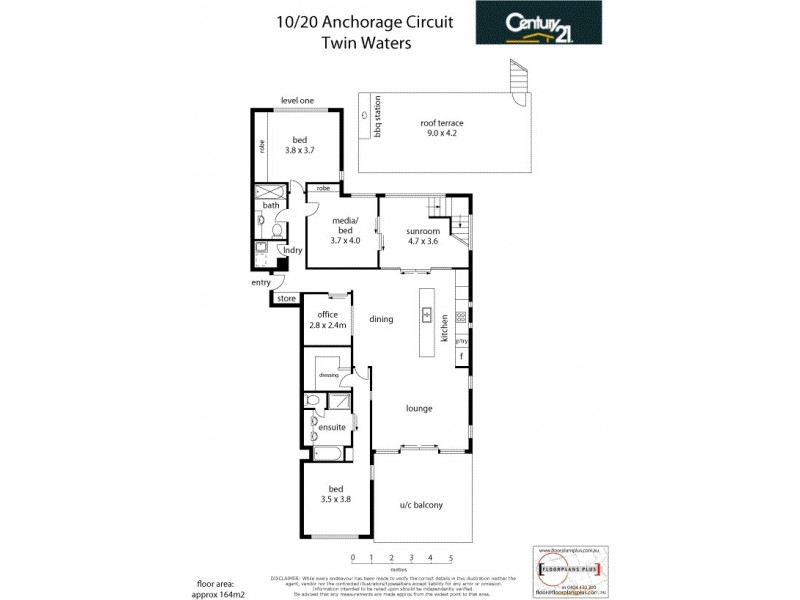 10/20 Anchorage Circuit, Twin Waters QLD 4564 Floorplan