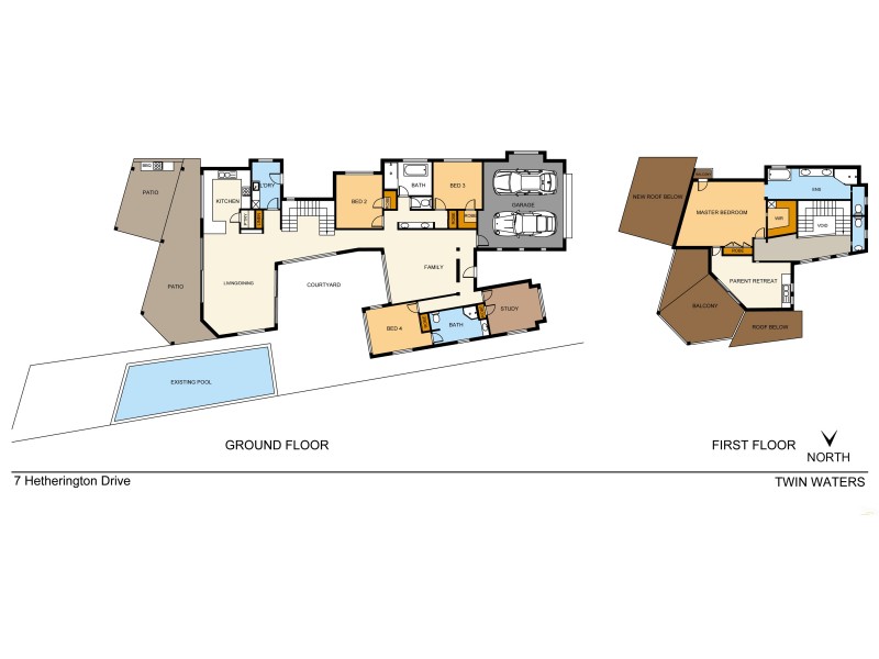 7 Hetherington Drive, Twin Waters QLD 4564 Floorplan