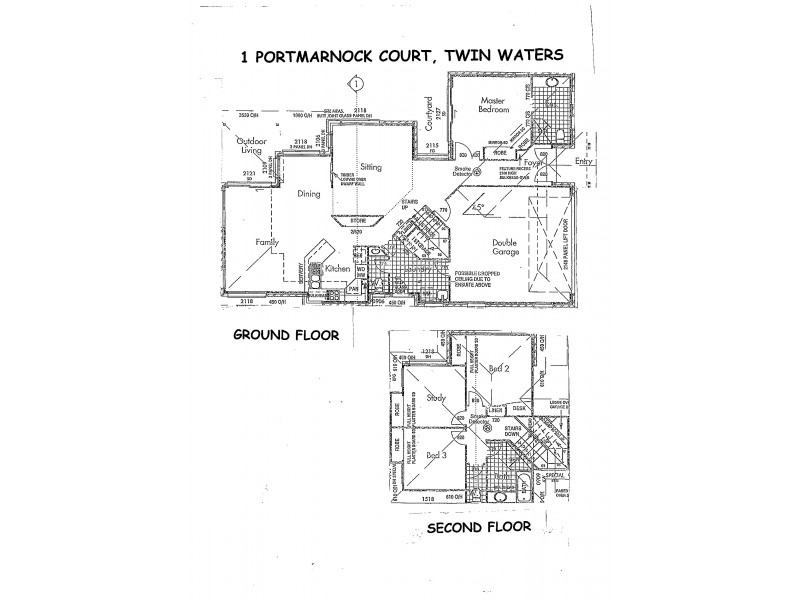 1 Portmarnock Court, Twin Waters QLD 4564 Floorplan