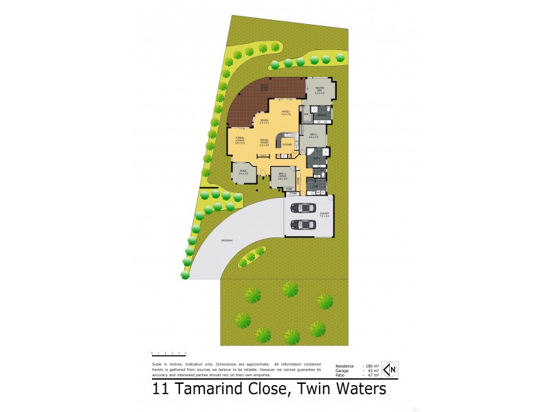 11 Tamarind Place, Twin Waters QLD 4564 Floorplan