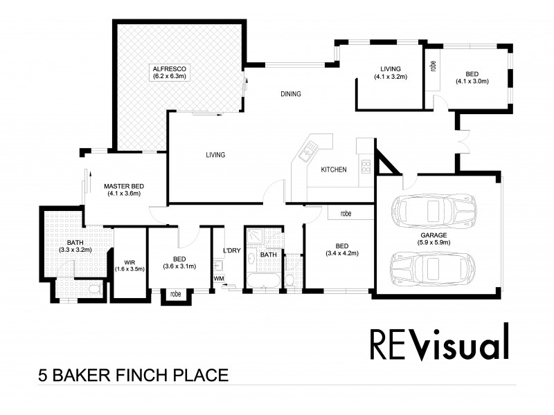 5 Baker-Finch Place, Twin Waters QLD 4564 Floorplan