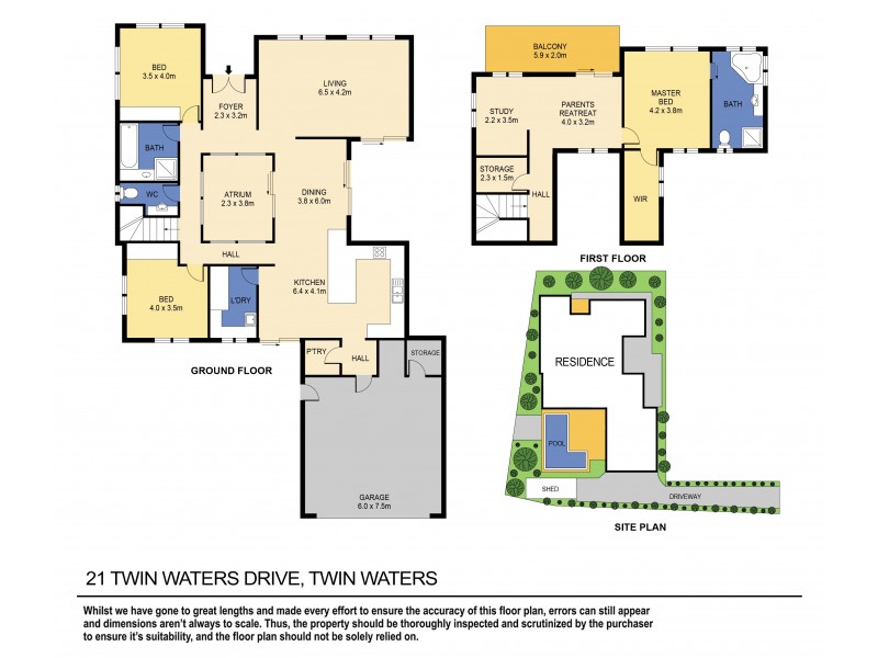 21 Twin Waters Drive, Twin Waters QLD 4564 Floorplan