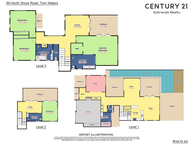 14/80 North Shore Rd, Twin Waters QLD 4564 Floorplan