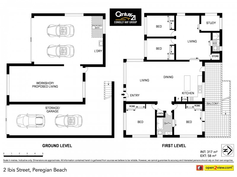 2 Ibis Street, Peregian Beach QLD 4573 Floorplan