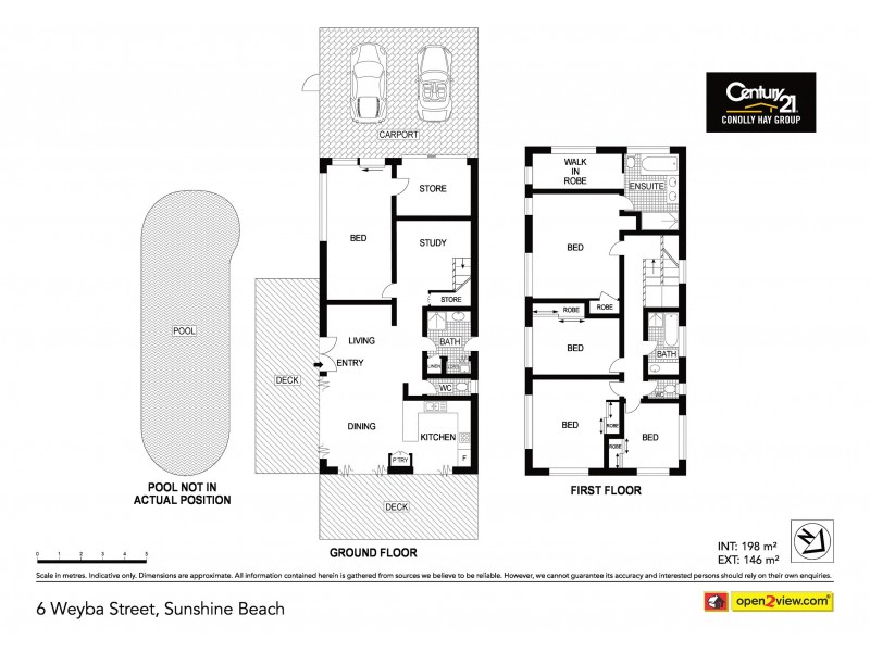 6 Weyba Street, Sunshine Beach QLD 4567 Floorplan
