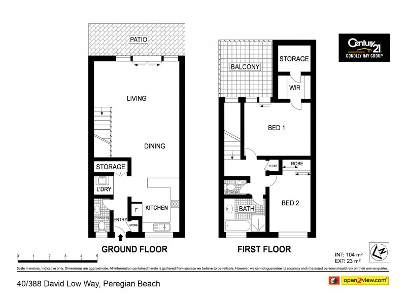40/388 David Low Way, Peregian Beach QLD 4573 Floorplan