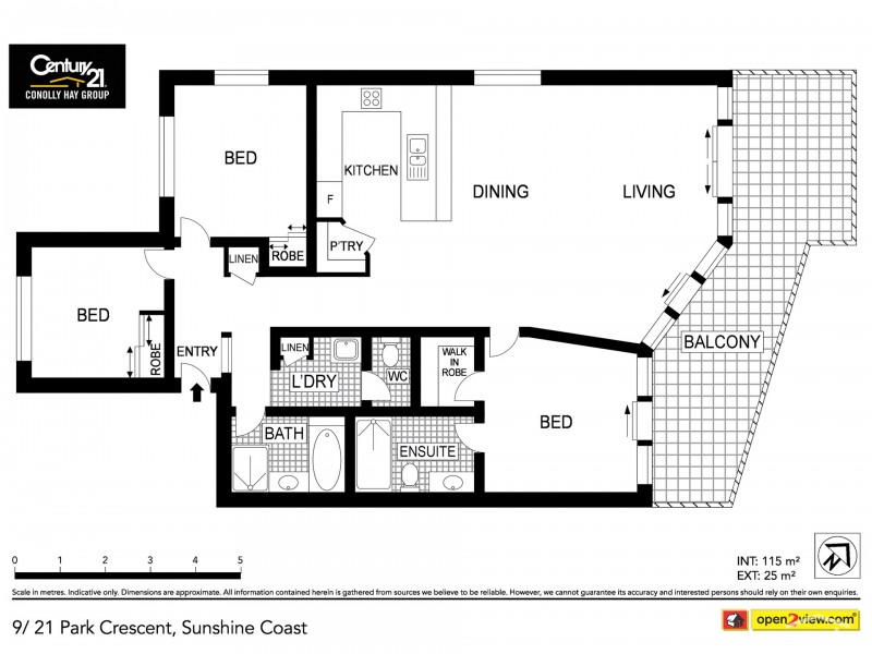 9/21 Park Crescent, Sunshine Beach QLD 4567 Floorplan